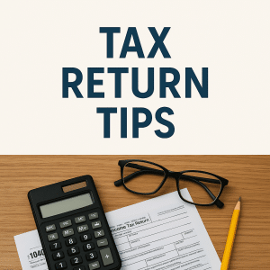 Tax return Tips