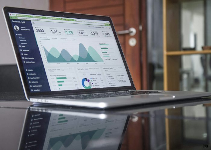 laptop screen showing tax